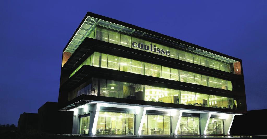 The Premier Fashion Brand in Window Coverings Coulisse Corporate Headquarters Since the establishment of Coulisse in 1992 in the Netherlands, the Coulisse brand has grown out to be one of the most