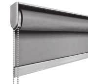 Max width: 108" as a single shade Motorization available Color coordinated chain Intermediate bracket available to allow two or three roller shades under one semi-open cassette system, light gap is