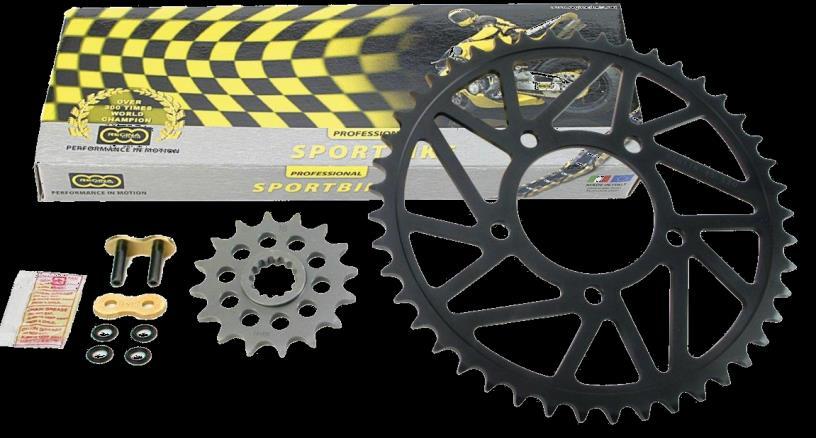 520 CONVERSION RACE KITS - STREET/ROADRACE NEW SUPERLITE RS8-R SERIES SPROCKET KITS Superlite RS8-R Alloy Series sprocket kits are the industries first 520 conversion kit rated for 200HP street