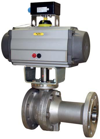 Application: Stainless Steel BR 26d Ball valve Tight-closing Ball valve made of stainless steel for corrosive media, especially to meet high process requirements in chemical plants: Nominal sizes DN