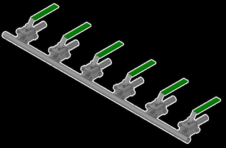 SG Series INTERGRATED VAVE DIENSIONS Double Horizontal Cross (DHC) Double Vertical Tee (DVT) 1/2 X 1/4 1.88 5.84 5.84 1/2 X 1/2 1.88 6.58 9.04 3/4 X 1/4 2.00 6.08 6.08 3/4 X 1/2 2.00 6.82 9.