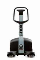 QUICK LIFT FORKS Maximum forks elevation can be reached with a limited number of strokes, reducing operator s effort