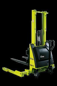 TX The Semi-Electric Stackers TX Series are characterized by