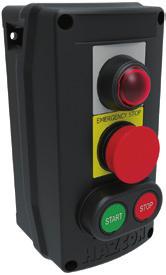 50E, 508, UL60079-0, -1, -7, -31 Type 3, 4, 4X, 12, E53360 The control stations on this page are the most commonly used configurations, including combinations of pilot lights, push buttons, rotary