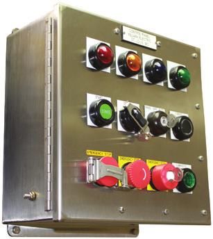 Harsh & Hazardous Controls from KILLARK Control Panels Class I, Div. 2, Grps. A, B, C and D Ex db eb Class I, Zone 1, AEx db eb IIC T6 T4 Gb CSA Encl.