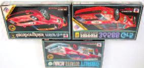 Ferrari car kit group, 2 boxed as issued examples, to include Nichimo MW-2404 Ferrari 365GT4 Berlinetta Boxer, and