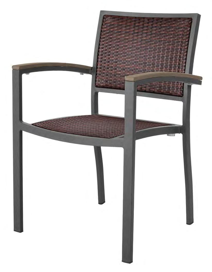 DOMINICA DOM301 DOMINICA DINING CHAIR DOM302 DOMINICA DINING CHAIR with arms w:19 d:21.5 h:33.5 Seat Height: 17.75 Weight: N/A w:22.