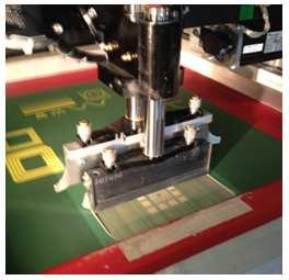 HOW THE CIRCUITRY IS PRINTED Antenna are screen printed with
