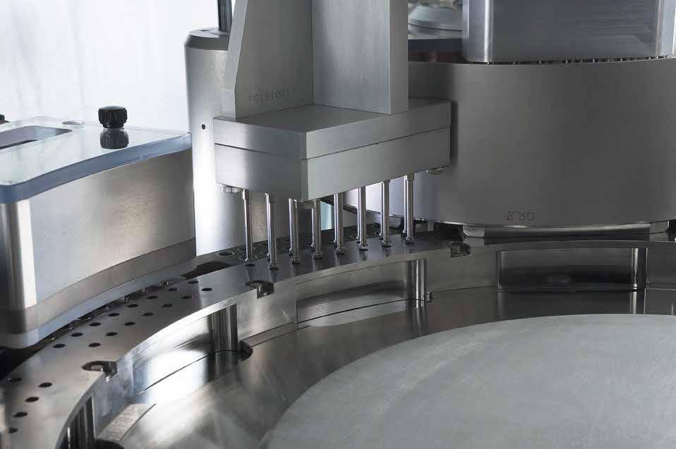 ZANASI PLUS OPTIONALS AND TECHNICAL DATA PELLET CONTROL WITH LVDT An in-line volumetric control of product dosed can be fitted for pellet dosing: the system features a set of pushers connected to