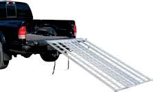 Tapered feet» Includes two safety straps Length Width Folded Length ST-AF-8012-2 80 12 41-1/2 70 lbs 1,500 lbs ST-AF-9012-2 90 12 46-1/2 78 lbs 1,500 lbs Bifold ATV Ramp These high quality, bifold
