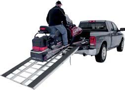 The center ramp features 1/2 square crossbar cleats for maximum traction.