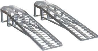 5 lbs 4,400 lbs per pair Low Profile Service Ramps Service ramps safely get a car off the ground for repair, service, or show.