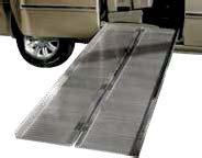 Single-Fold Mobility/Utility Ramps The SCG series mobility and equipment loading ramps feature a fullwidth platform and built-in serrated surface which provides excellent stability and traction.