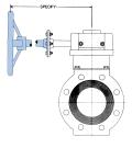 Handwheel Extension - Gear Operator Support may be required depending on the length of the extension.