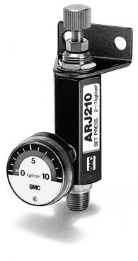 Bracket 34856 Pressure gauge () 27-0-M5-X 20 Note ) If ordering the pressure gauge, M-5N (nipple) is required. A pressure gauge for 0.2MPa is not available.