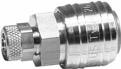 D. 8 mm, I.D. 6 mm Single shut-off quick connect couplings. Order number Please complete according to order code. -5-- -5-- -5-- -5-- -5-- -5-- Nominal size.7 mm 5 mm 7.