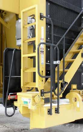 Electric/Hydraulic Ladder RTV-LNS The Safe-Away Raise To Vertical Model LNS Retractable Ladder has been designed to provide safer access for the operation and maintenance personnel of large mining