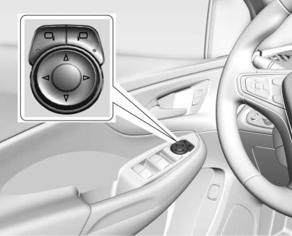 Keys, Doors, and Windows 47 Power Mirrors To adjust a mirror: 1. Press } or to choose the driver or passenger mirror. 2.