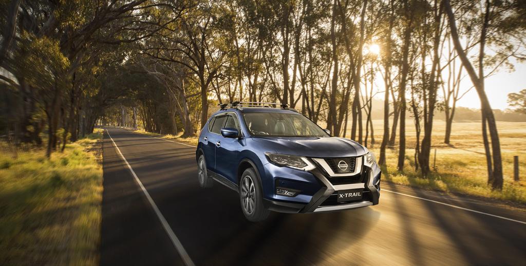 CONFIDENT IN ALL ENVIRONMENTS From the city streets to the great outdoors, your Nissan X-TRAIL