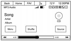MP3 Playing an MP3 CD To play an MP3 CD, follow the same instructions as Playing an Audio CD. The following guidelines must be met when creating an MP3 disc, otherwise the CD might not play:.