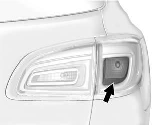 Taillamps, Turn Signal, and Stoplamps To replace one of these bulbs: 1. Open the liftgate. See Liftgate 0 33. 2. Using a small flat bladed tool, remove the screw covers by prying them from the bottom.
