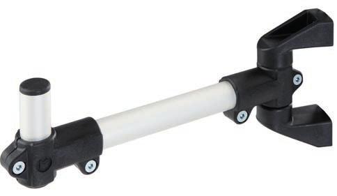 RK Monitor Mounting Support arm single Includes: Complete with fixing set for slot geometry