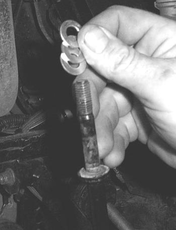 10) Reconnect the sway bar to the sway bar rods.