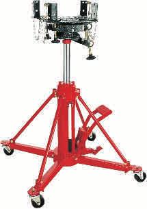 CAPACITY TELESCOPIC TRANSMISSION JACK MODEL 2145 Economical single stage ram for use on automobile transmissions, transfer cases or differentials in under-hoist applications.