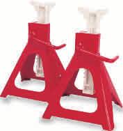 ratchet prevents lowering when saddle is loaded Convenient handle for column release and carrying Ship weight 16 lbs.