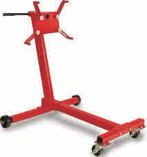 CAPACITY ENGINE STAND MODEL 573A U base design for additional stability Convenient tool or parts tray 1250 LB.