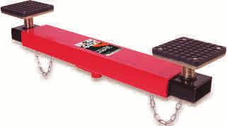 75 32 48 11-1/2 17-1/2 135 SHOP EQUIPMENT MODEL 3167 MODEL 3165 CROSSBEAM ADAPTER MODEL 3167 Use any AFF or Viking floor jacks with a 1-1/8 diameter saddle stud to lift the entire front or
