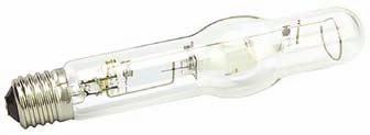 HID LAMPS & AUTOMOTIVE LAMPS HQI-T METAL HALIDE TUBULAR LAMP Single-ended, clear tubular 'Powerstar '