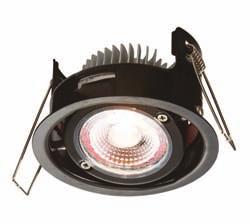 DRIVERS Bezels sold separately Non replaceable 8W COB LED lamp Supplied with Dimmable LED driver 720-3833 5000K (Each) $57.63 720-3843 7500K (Each) $57.