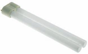 FLUORESCENT LAMPS & FITTINGS COMPACT FLUORESCENT LAMP Single-loop style compact fluorescent lamps 2-pin G23 cap PL-S and Biax S