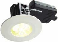 K05-6000* 7.9w IP65 LED Fire-Rated Downlighter K05-6002* 7.