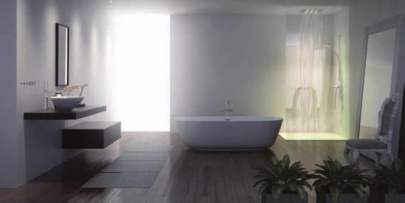 Discover Taptile The touch-sensitive Taptile can be used to control 2 individually dimmable lighting circuits - saving energy, providing a better bathroom ambience - and ditching the