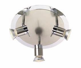 Supplied with lamps D02-3418 IP44 Mains Quad Bar n