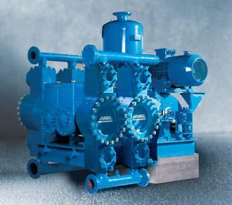 The entire HMT pump range is equipped with heavy duty preformed membranes which separate the abrasive slurry from the hydraulic side of the pump where most of the common wear parts (pistons, cylinder