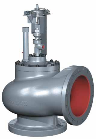 Dump Valve Design: Rather than having a spring-loaded safety valve as its pilot valve -- which opens automatically at the pre-determined set