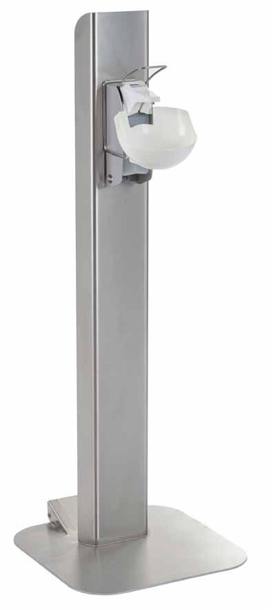 HYGIENE-CENTER, STAINLESS STEEL INFECTION CONTROL Push handle HYG STATION HYG