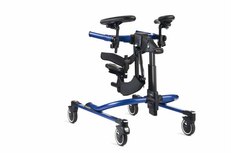 DYNAMIC PACER HIGHLIGHTS We are proud to present the Dynamic Pacer; the very first walking trainer that optimally supports the physiological gait.