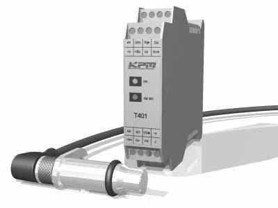32V @ 40 ma Protection class: IP68 Output frequency: 16 pulses/revolution Tj speed probe and Tk optional T401 module. See model code detail on page 57.
