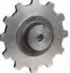 1700 Semi-Steel Sprocket N1700 Thermoplastic Sprocket 1700 Idler Wheel 0.44 in (11.2 mm) Face 0.43 in (10.9 mm) Face 2.00 in (50.8 mm) Face Length thru Bore 1.56 in (39.