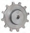 1757 Cast Iron Sprocket 1757 Idler Wheel 0.38 in (9.7 mm) Face 3.19 in (81.0 mm) Face Length thru Bore 1.50 in (38.1 mm) Bore Diameter Pitch Diameter Outside Diameter Length thru Bore 3.31 in (84.