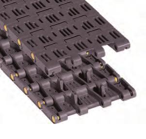 Rexnord 5706 Molded-to- (MTW) MatTop with Positrack Tracking Guides 5706 (MTW) PT Photo shows 5706 Molded-to- (MTW) MatTop with Positrack (PT) Tracking Guides molded in High Performance (HP )
