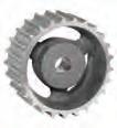 821 Cast Iron Sprocket NS821 Thermoplastic Split Sprocket 1.75 in (44.5 mm) Length thru Bore 2.00 in (50.8 mm) Length thru Bore Face 3.12 in (79.