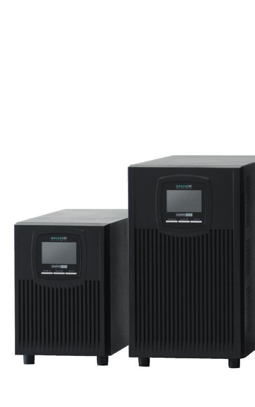 Perfect: The ultimate protection against power failure and data loss The new XANTO is the result of the consistent further development of tried-and-proven ONLINE UPS concepts.