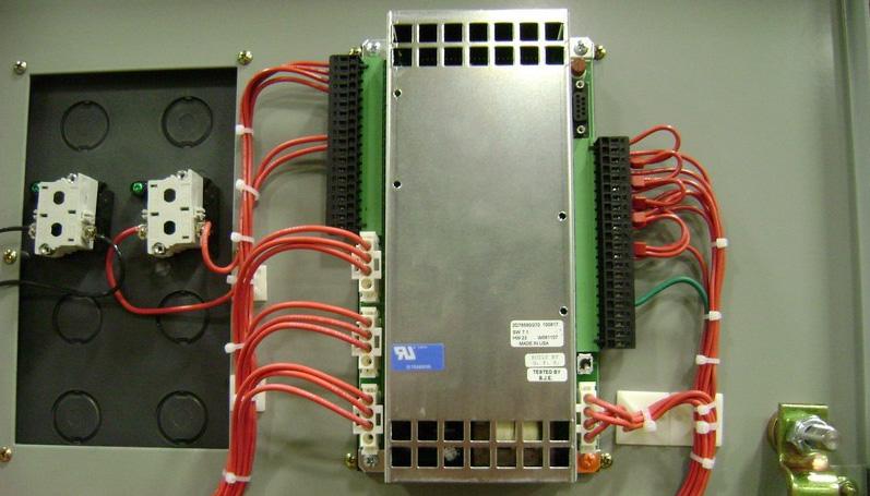 Bypass Contactor ATS (Rear View of ATC-300+Controller).