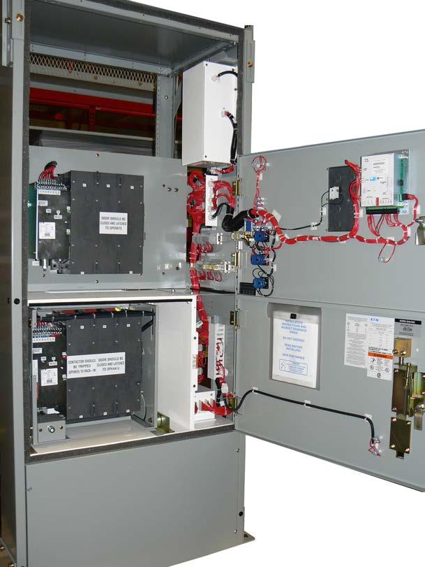 Instructional Booklet Page 4 Effective: November 2013 100-1600A ATC-300+/800 Contactor Open/Closed 1.2.1 Transfer Switch Types Open/closed transition bypass isolation type automatic transfer switches consist of four basic elements.