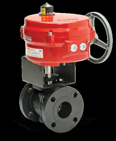 The BVM Series of Flanged Industrial Ball Valves are ideally suited to a wide range of steam and water applications that require a high degree of rangeability.